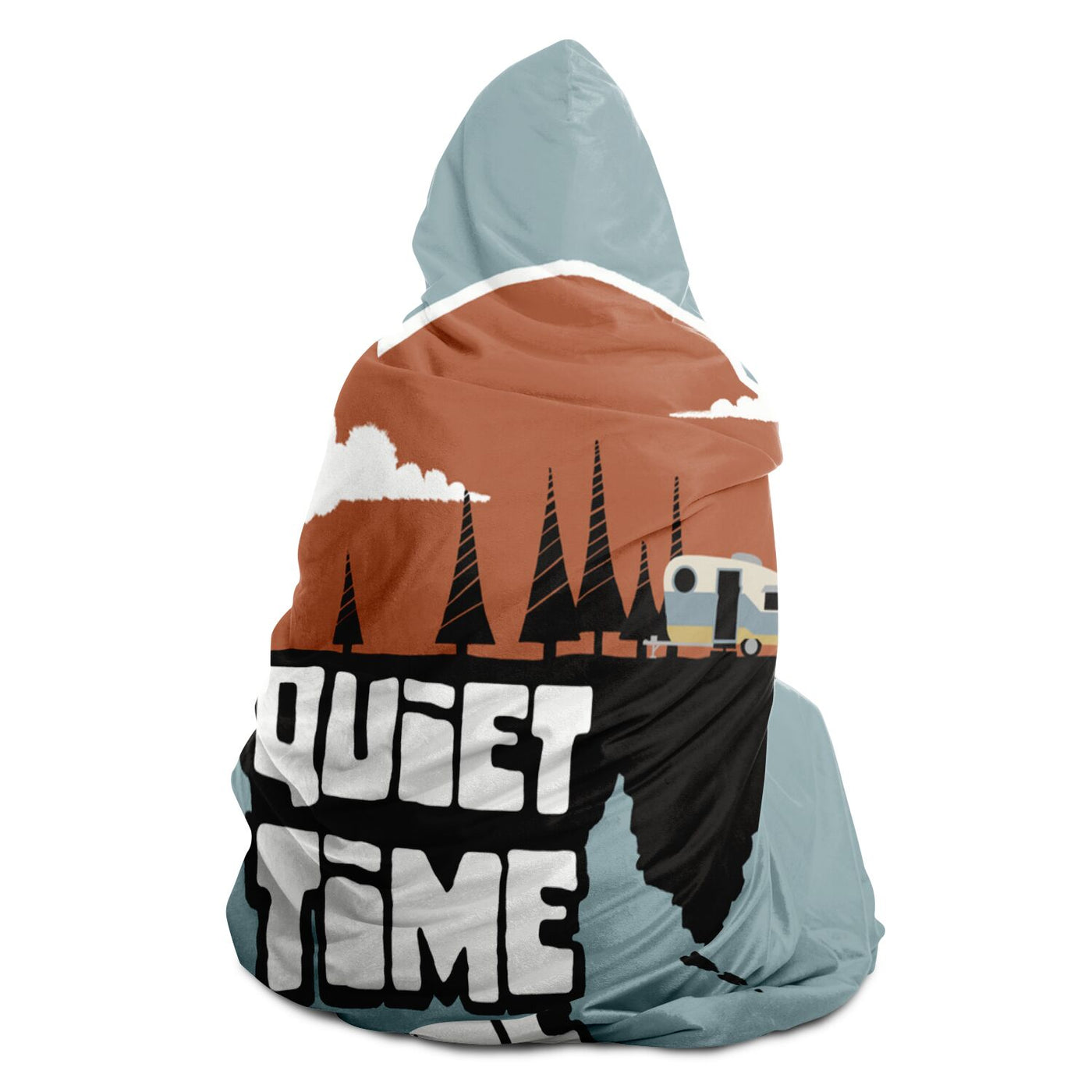 Quiet Time Hooded Blanket