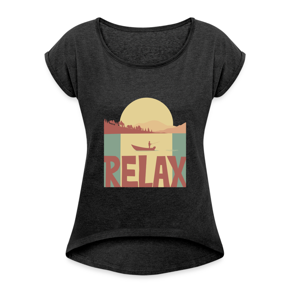 Women's Relax T-Shirt - heather black