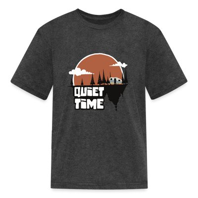 Kids' "Quiet Time" T-Shirt - heather black