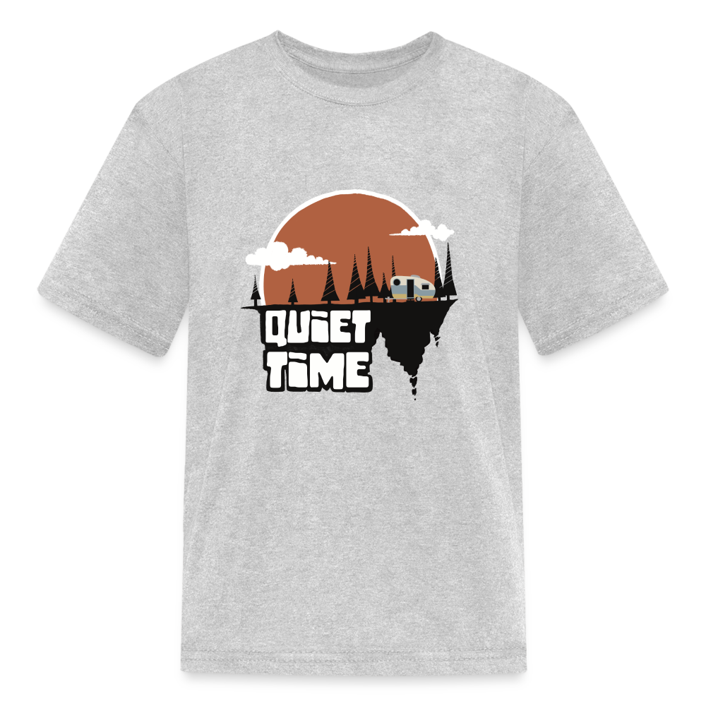 Kids' "Quiet Time" T-Shirt - heather gray