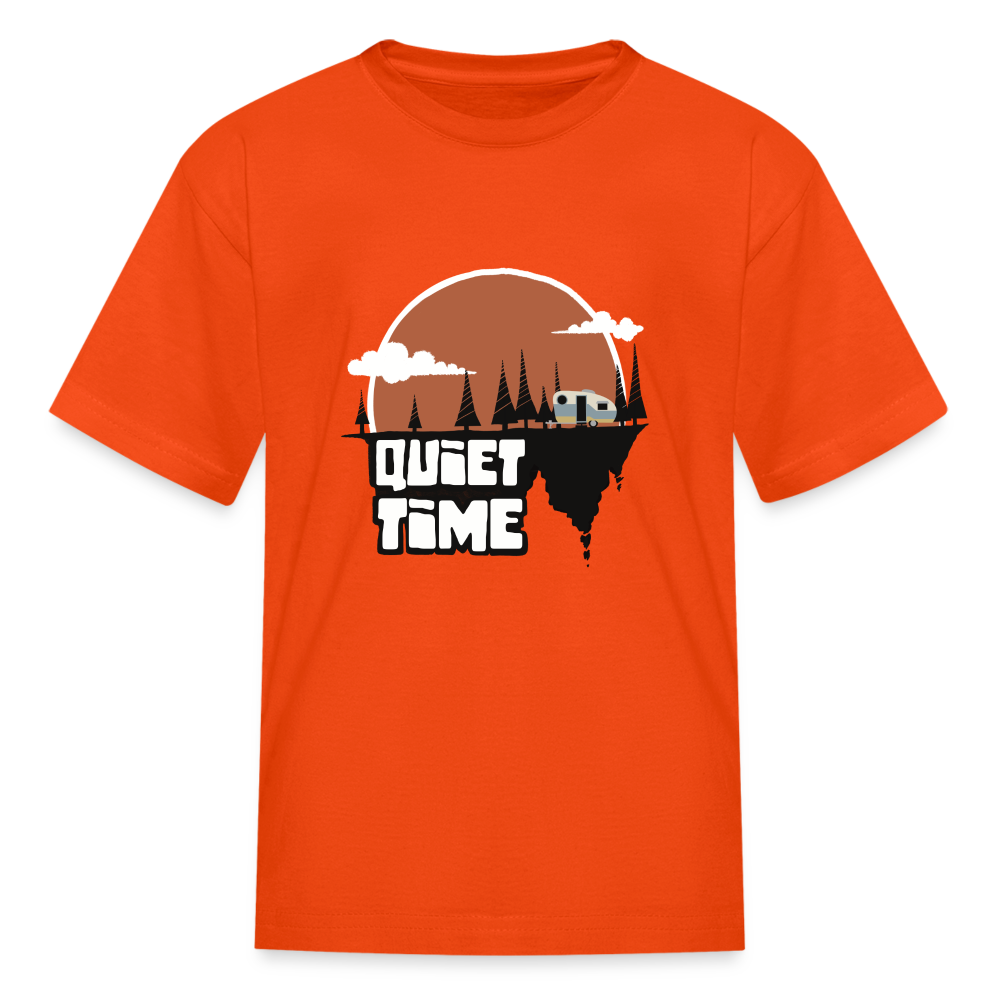 Kids' "Quiet Time" T-Shirt - orange