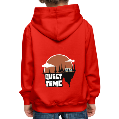 Kids‘ Quiet Time Hoodie - red
