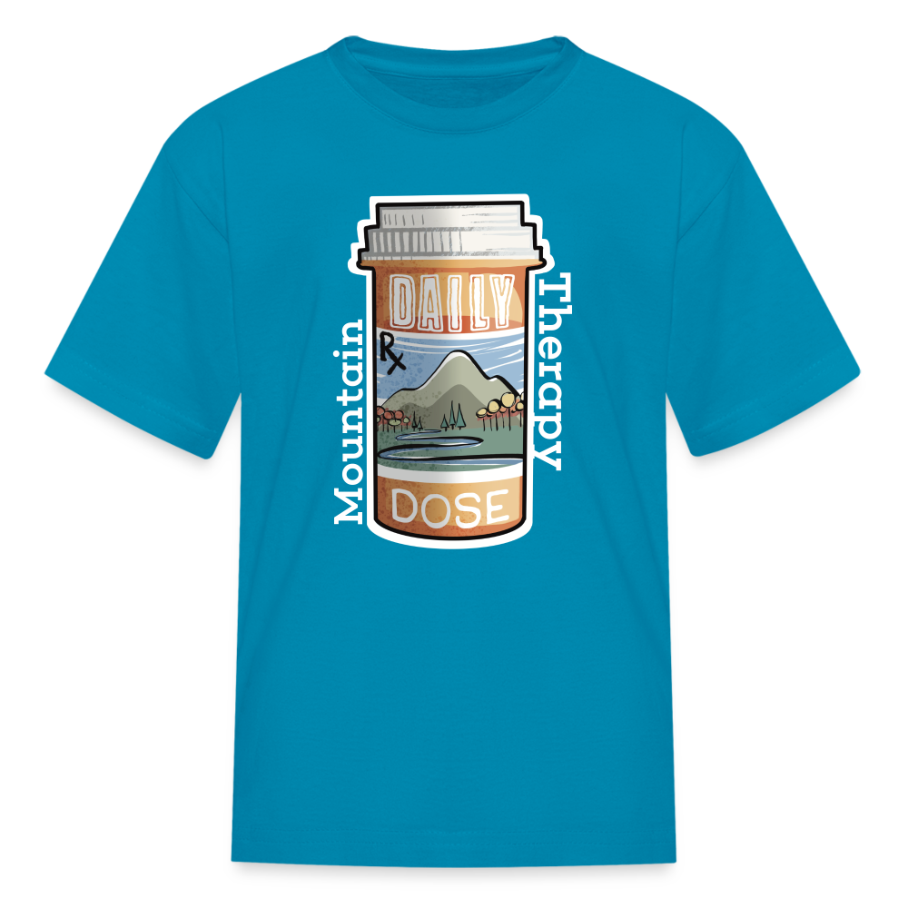 Kids' Mountain Therapy T-Shirt - turquoise
