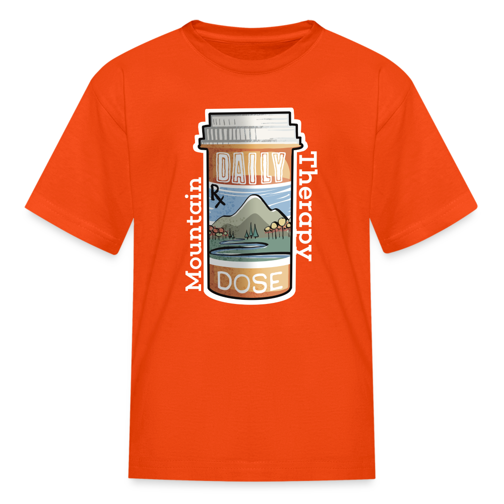 Kids' Mountain Therapy T-Shirt - orange