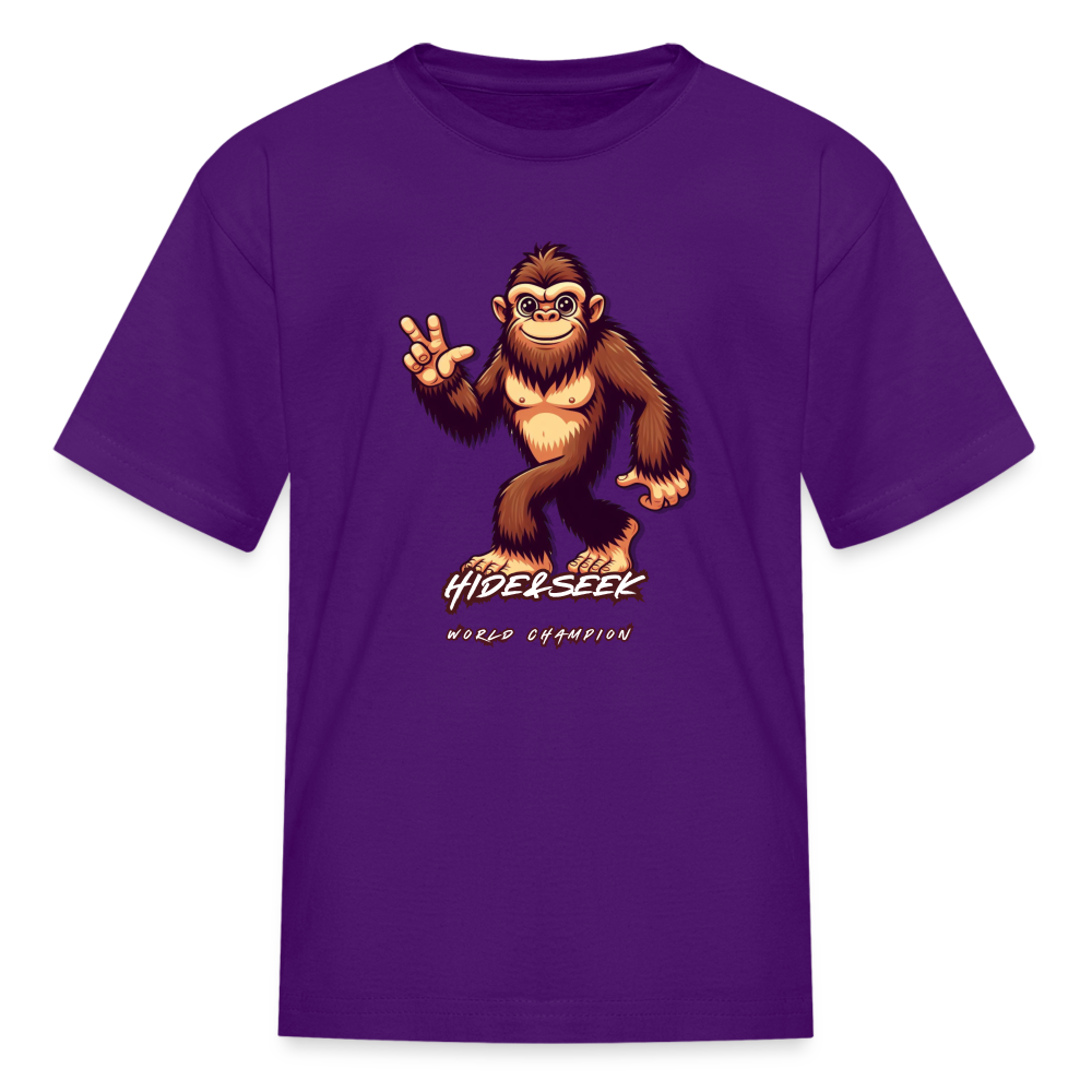 Kids' Hide & Seek T-Shirt - purple