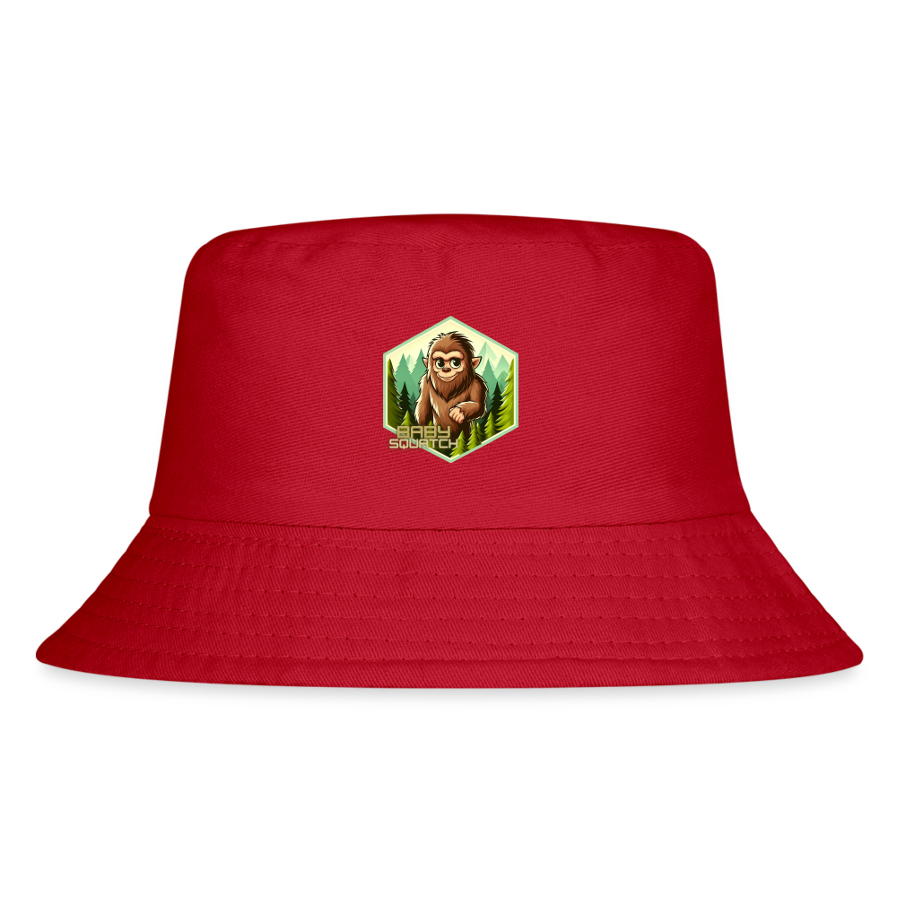 Kid's Bucket Hat - red