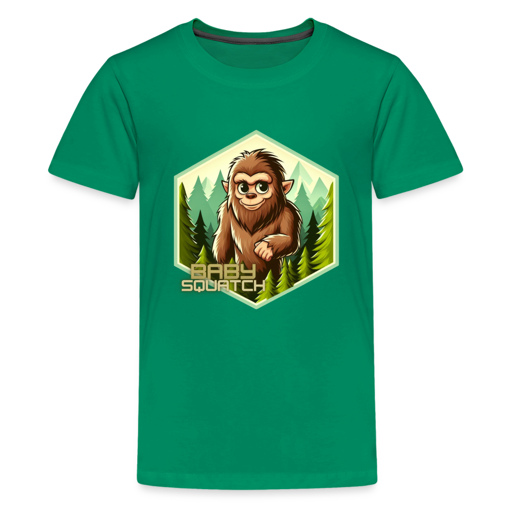 Kids' Baby Squatch T-Shirt - kelly green