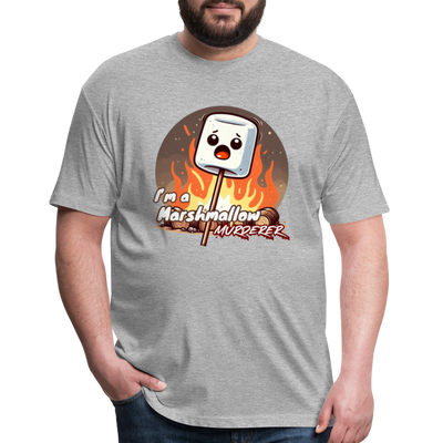 marshmallow T-Shirt - heather gray