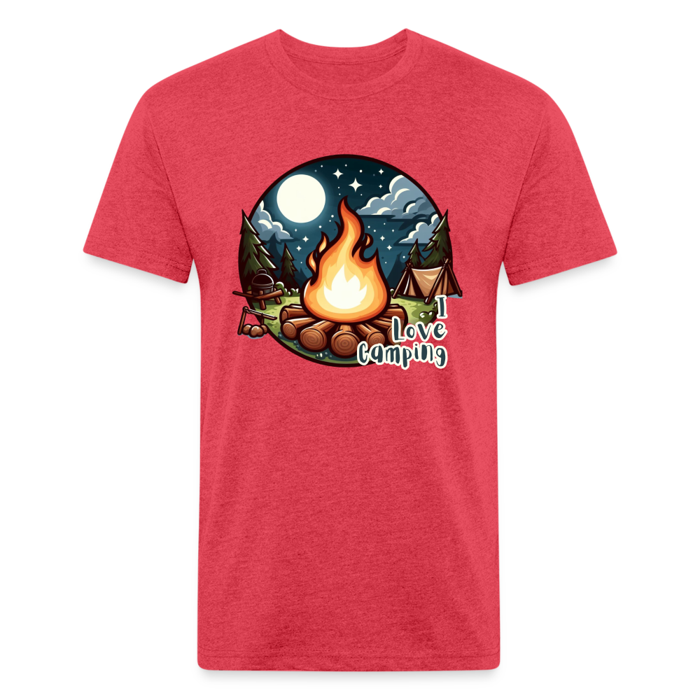 Camping T-Shirt - heather red