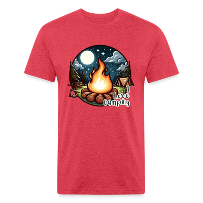 Camping T-Shirt - heather red