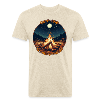 Campfire T-Shirt - heather cream