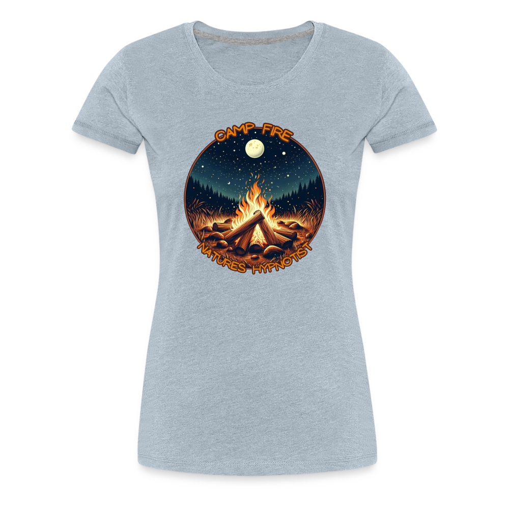 Campfire T-Shirt - heather ice blue