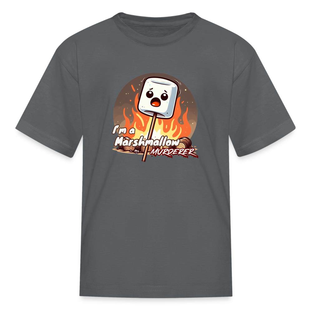 Kids' Marshmallow T-Shirt - charcoal