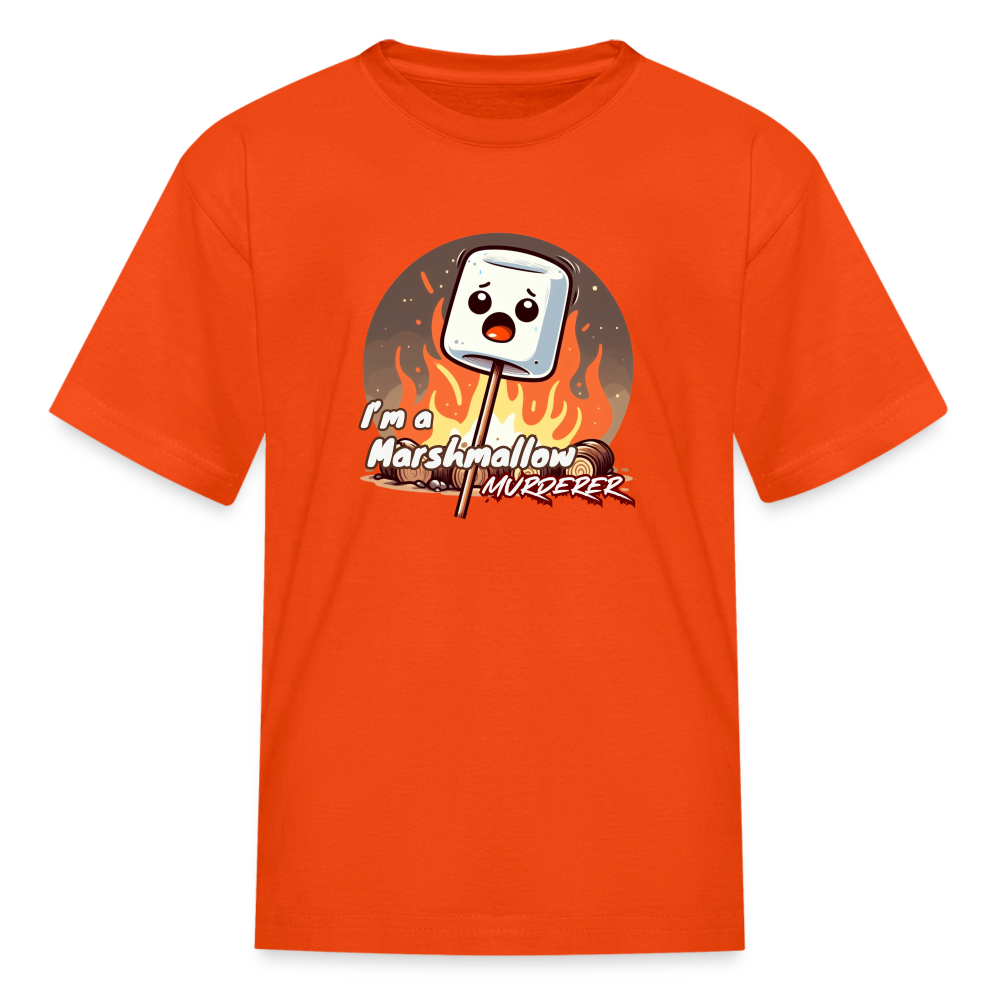 Kids' Marshmallow T-Shirt - orange