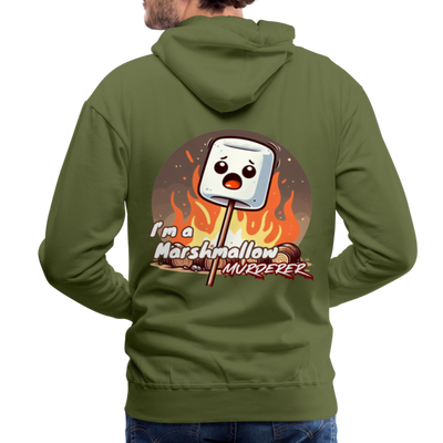 Marshmallow Hoodie - olive green
