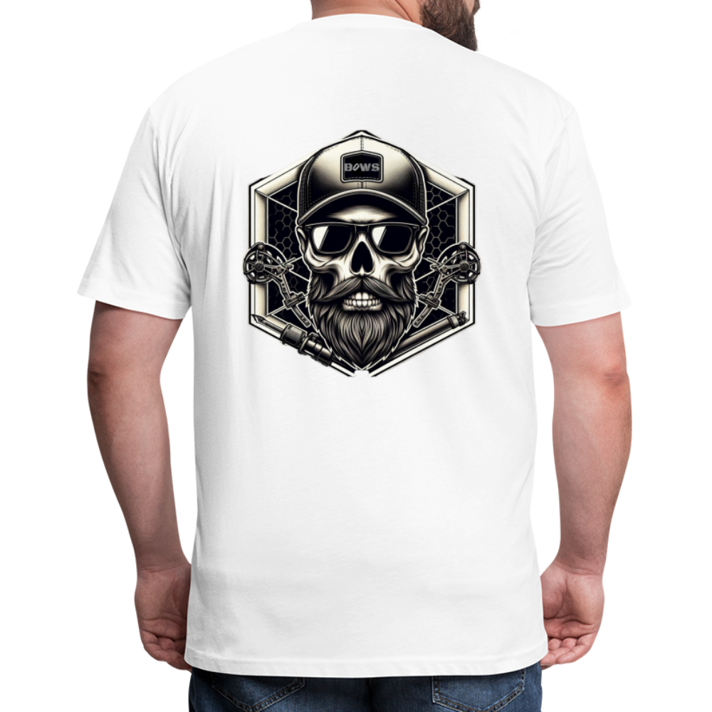 Skull Cap T-Shirt - white