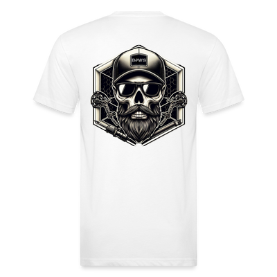 Skull Cap T-Shirt - white