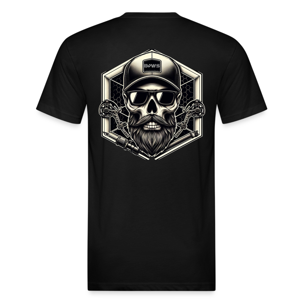 Skull Cap T-Shirt - black