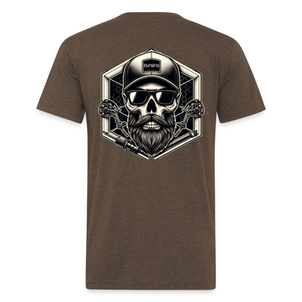 Skull Cap T-Shirt - heather espresso