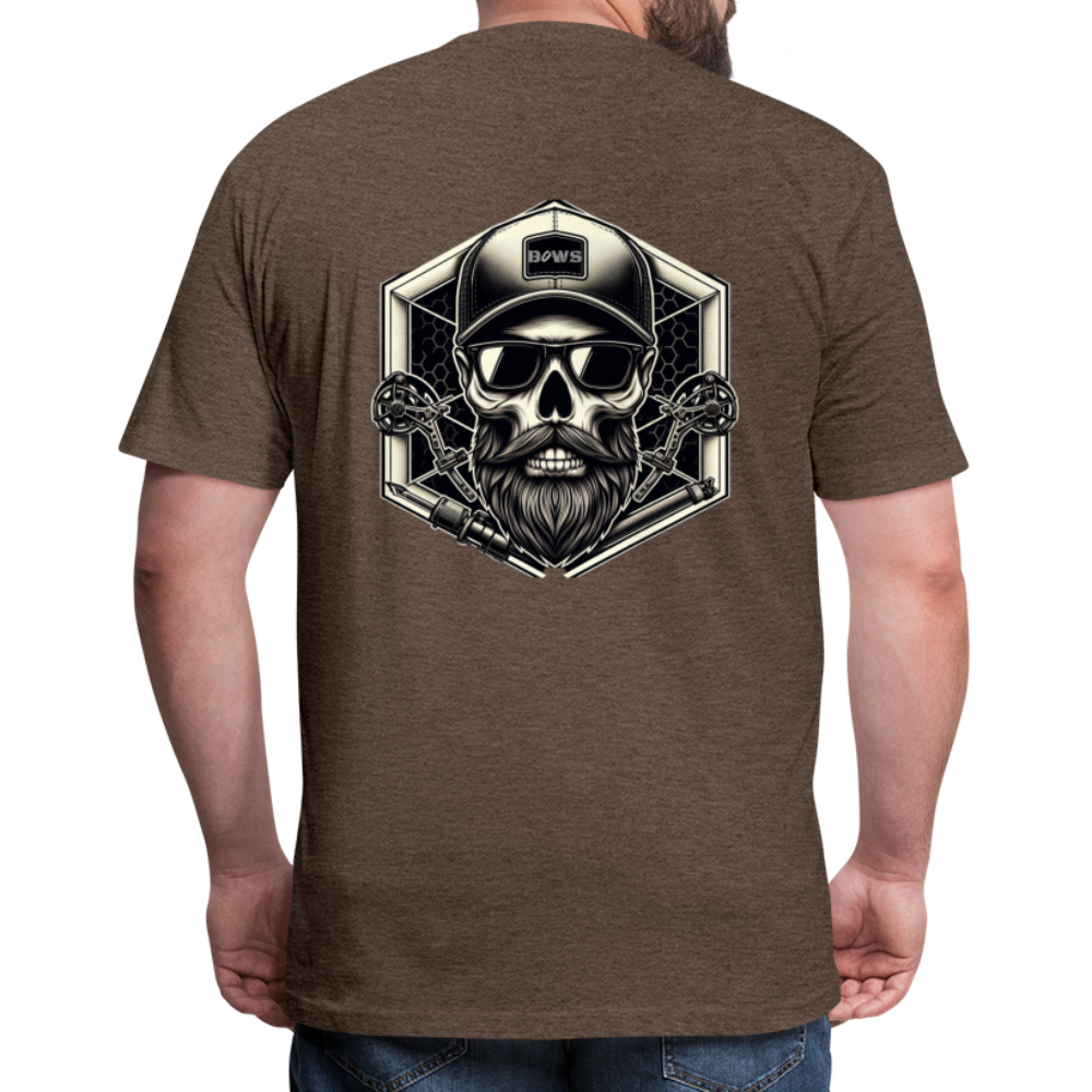 Skull Cap T-Shirt - heather espresso