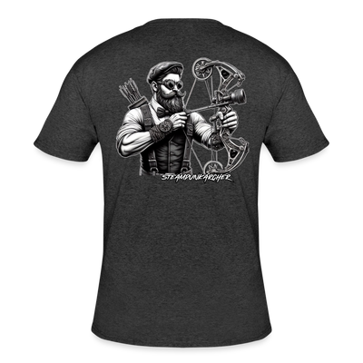 SteamPunk Archer T-Shirt - heather black