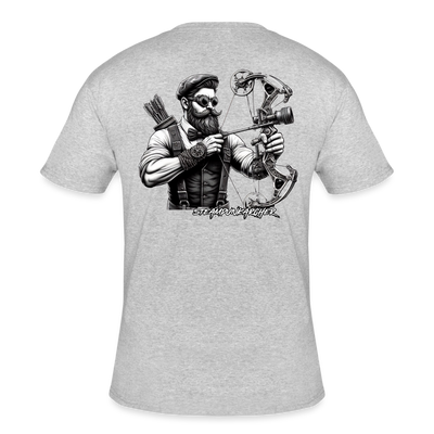 SteamPunk Archer T-Shirt - heather gray