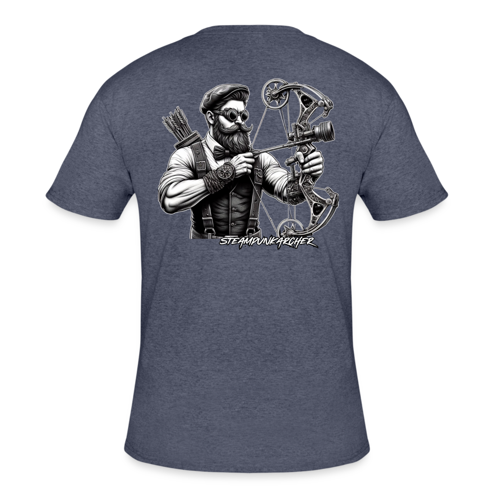 SteamPunk Archer T-Shirt - navy heather