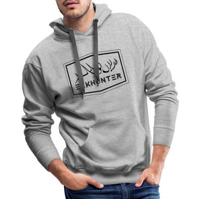 Elk Hunter Hoodie - heather grey