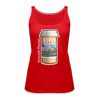 Women’s Mountain Therapy Tank - red